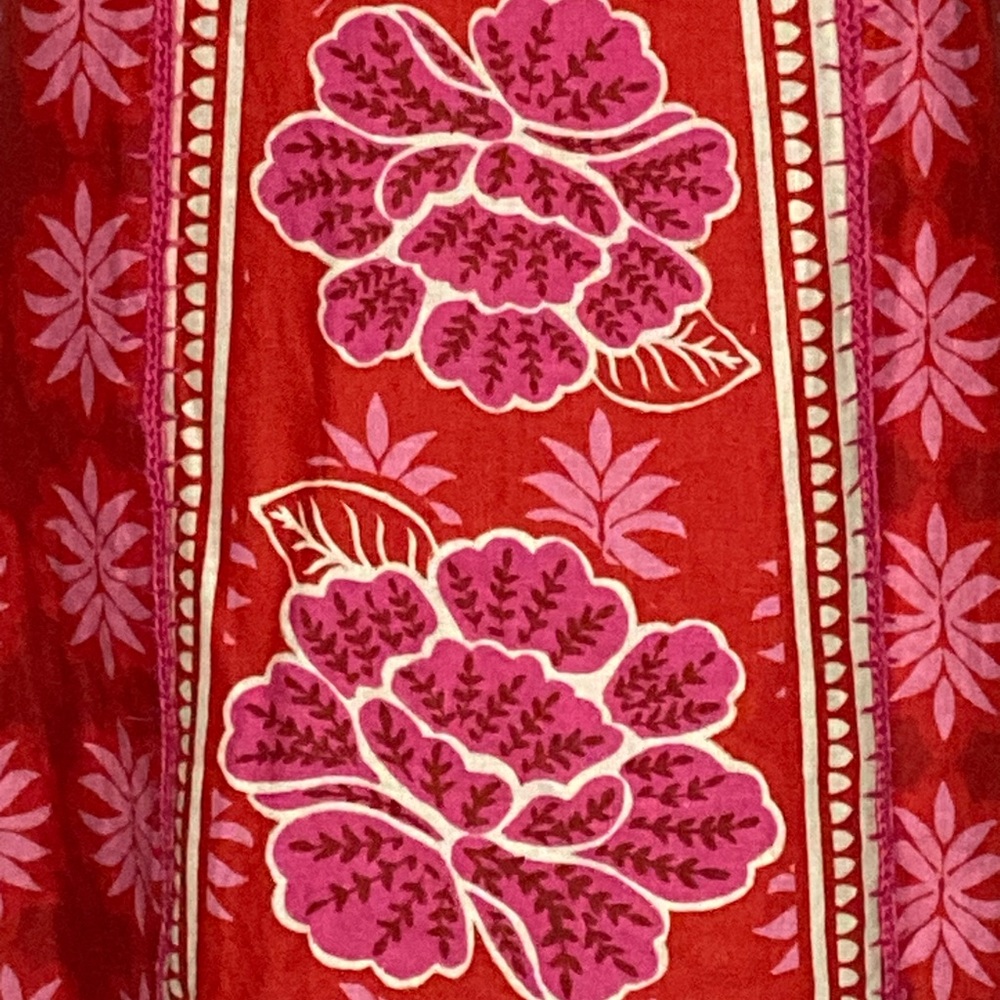 FARM Rio Red and Pink Maxi Dress - Picture 6 of 15